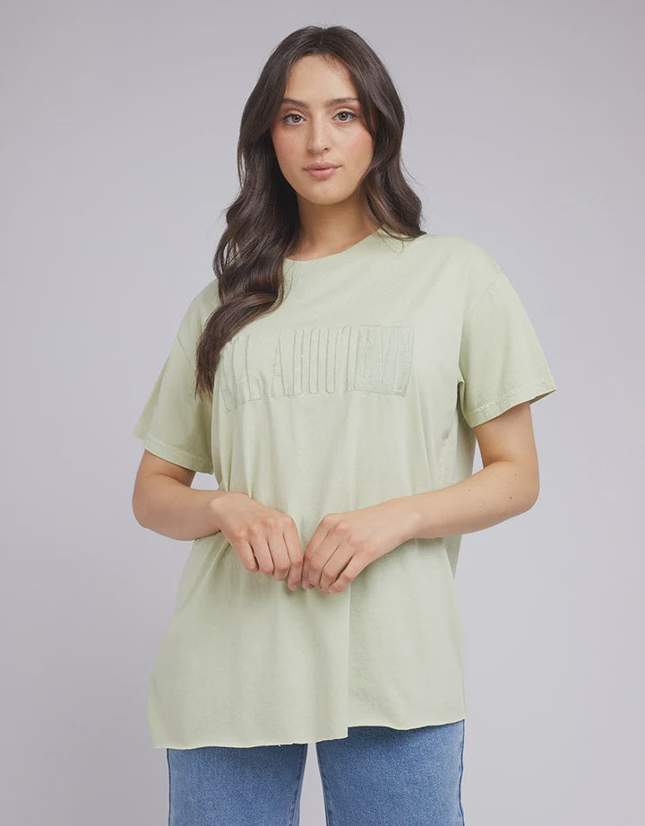 All About Eve Hertiage Tee Light Green