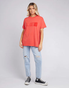 All About Eve Heritage Tee Red