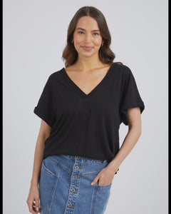 Elm Anwen Top Black