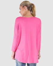 Load image into Gallery viewer, Betty Basics Milan 3/4 Sleeve Top Rouge
