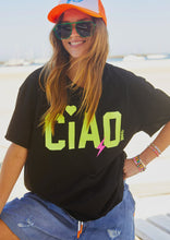 Load image into Gallery viewer, Hammill &amp; Co Ciao Tee Black
