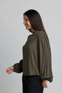 Stella + Gemma Bowery Blouse Crocodile