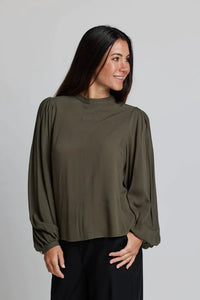 Stella + Gemma Bowery Blouse Crocodile