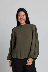 Stella + Gemma Bowery Blouse Crocodile