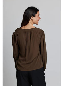 Stella + Gemma Hudson Blouse Dark Olive