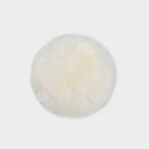 Fibre Longwool Sheepskin Seat Plate • Ivory