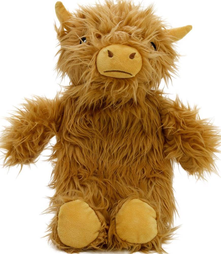 Moana Road Hot Water Bottle & Cover  - Hamish the Highland Cow