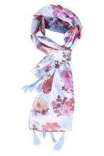 Load image into Gallery viewer, Elm Spring Bouquet Scarf Print
