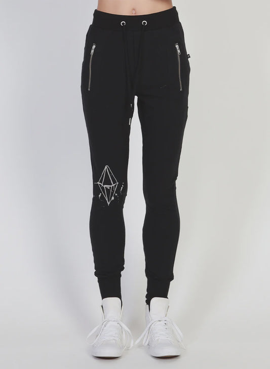Federation Escape Trackies Diamond Black/White