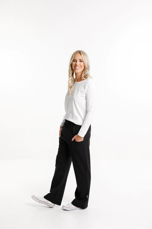 Homelee  Avenue Pants - Black with Matte Black X