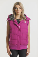 Load image into Gallery viewer, Rose Road Down Puffa Vest Ruby Rose
