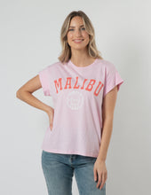 Load image into Gallery viewer, Stella + Gemma Cuff Sleeve T-Shirt Candy - Malibu
