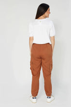 Load image into Gallery viewer, Stella + Gemma Hailey Cargo Pant Rust
