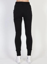 Load image into Gallery viewer, Federation Escape Trackies Black with Silver Zip
