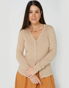 Stella + Gemma Beverly Cardi Sand