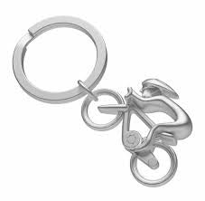 Stellar Haus Metalmorphose Keyring Bicycle