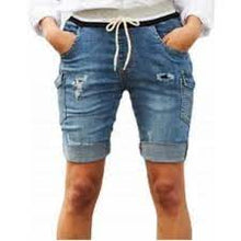 Load image into Gallery viewer, Style Laundry Utility Shorts Blue
