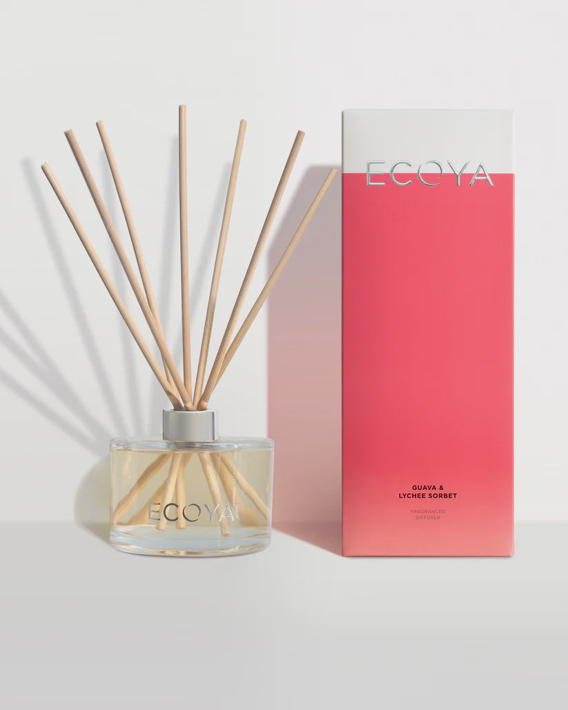 Ecoya Fragranced Diffuser Guava & Lychee Sorbet