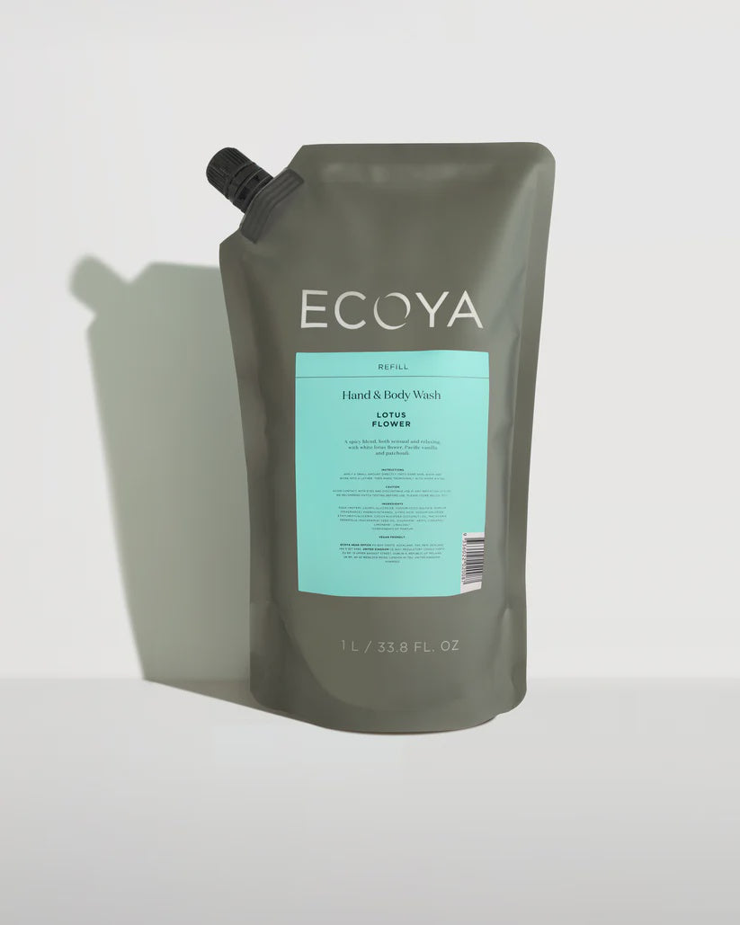 Ecoya Hand & Body Wash Refill Lotus Flower