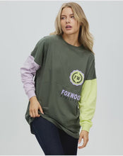 Load image into Gallery viewer, Foxwood The Oversized L/S Tee Khaki
