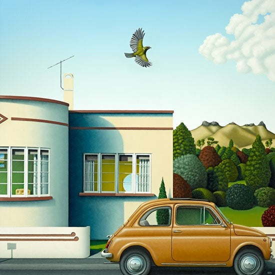 Image Vault White Frame Hamish Allan - Korimako
