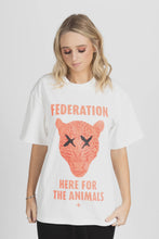 Load image into Gallery viewer, Federation Our Tee Animals White
