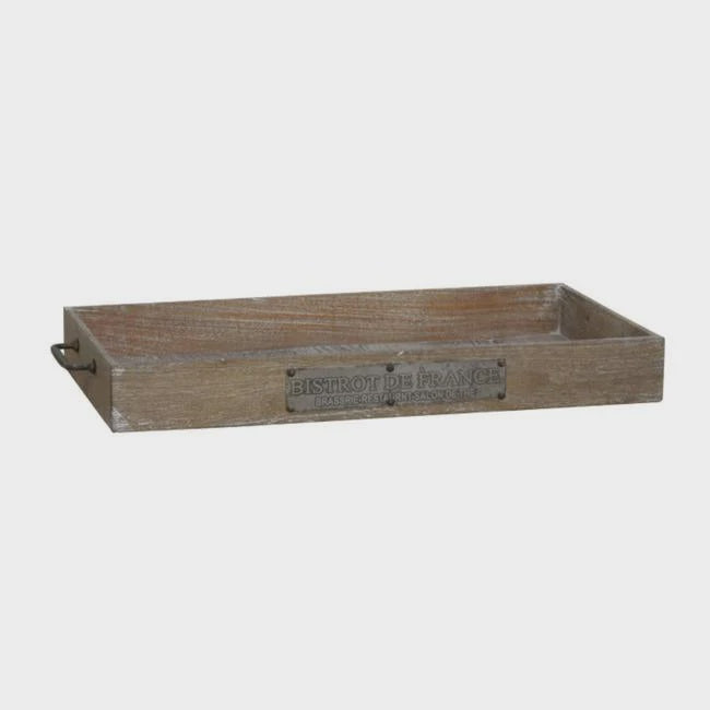 RFA Wooden Tray 80x40x12cm