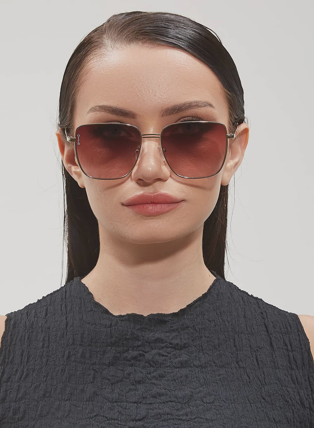 Otra Eyewear Sunglasses - Rita Gold Brown/Pink