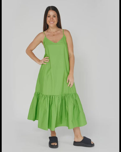 Stella + Gemma Melrose Dress Apple Green