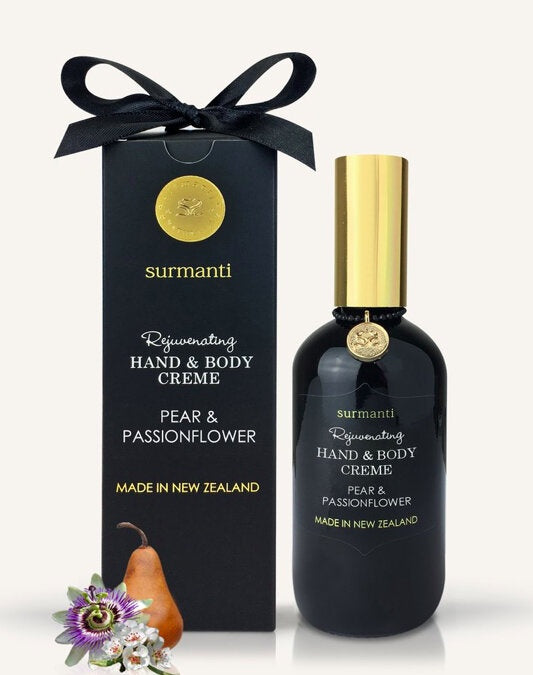 Surmanti  Hand & Body Creme Pear & Passionflower 120ml