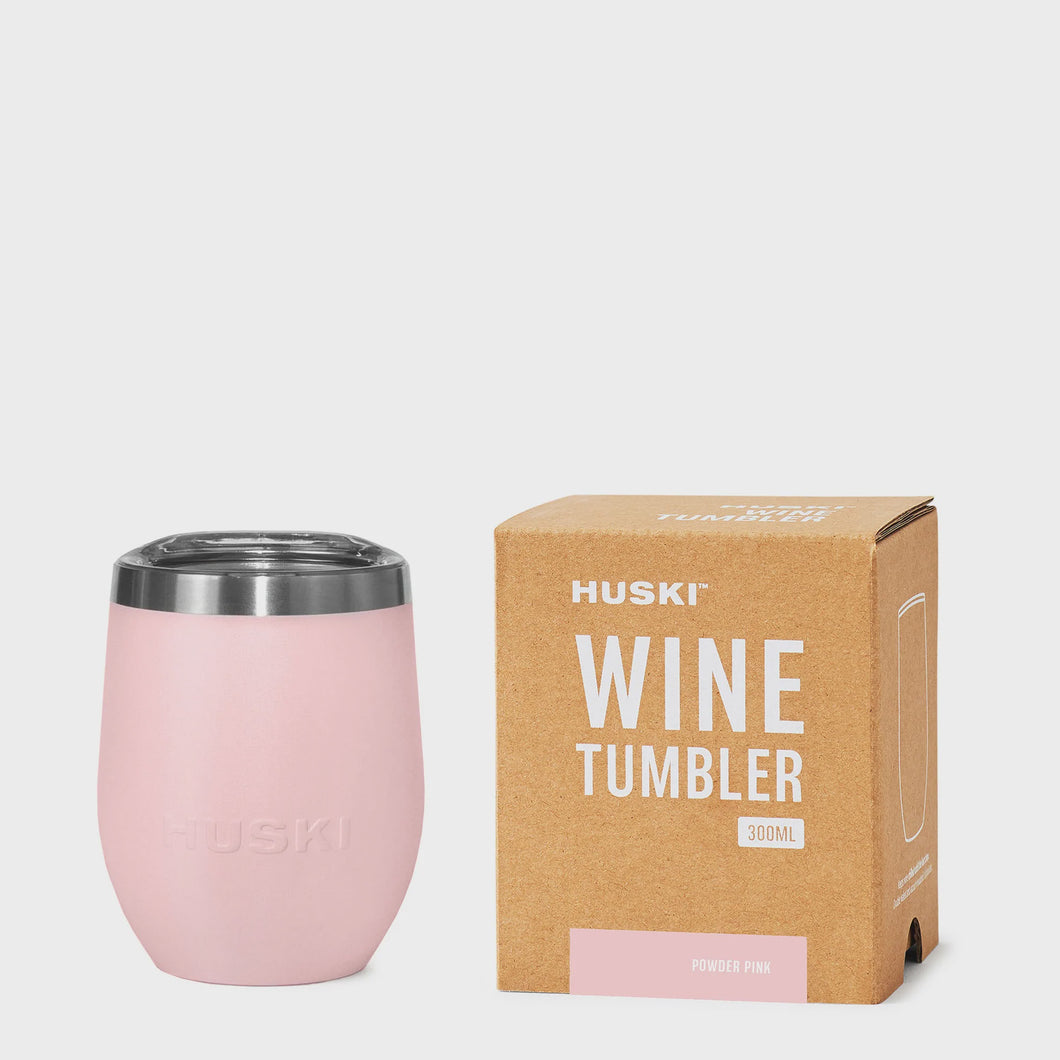 Huski Wine Tumbler Powder Pink